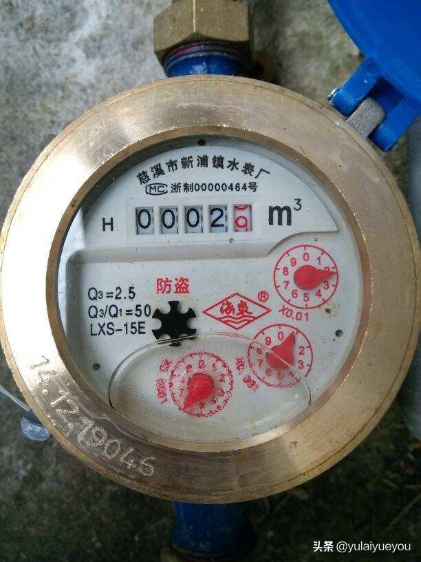 你会看水表度数吗？