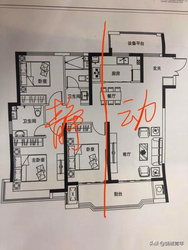 越住越旺的户型图,新看的户型图，该房型如何？
