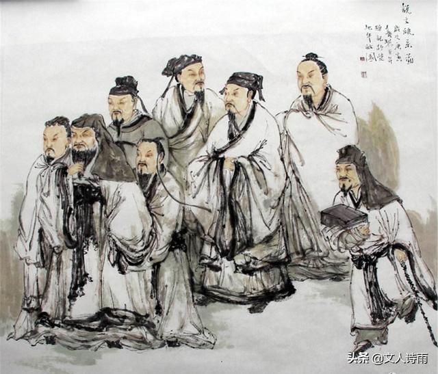 总之,"罢黜百家,独尊儒术",一方面,教育推广,儒生人仕,汉代儒家经学