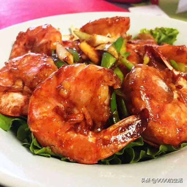美味满分的豉油皇蒜香罗氏虾，油焖大虾的做法虾的做法大全