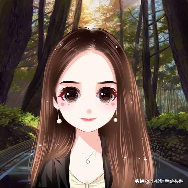 小铃铛手绘头像