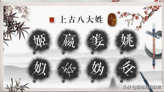 与上古八大姓谁的年代更早?(8个回答)