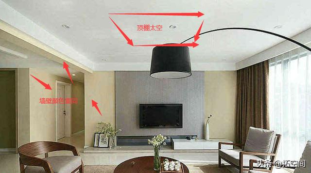 不做吊顶，电视墙怎么设计？插图48