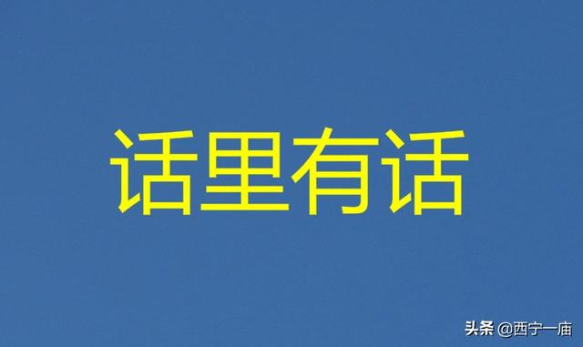 五句话打一成语,话字里面有个话字打一成语？