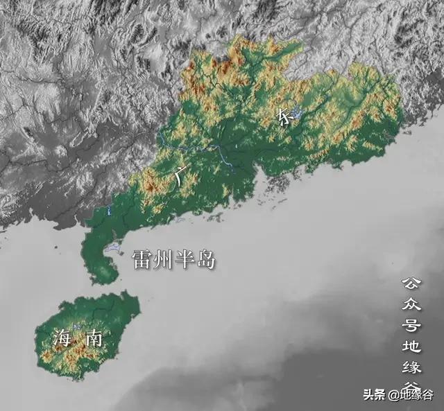 雷州半岛地理位置:广东哪个城市地理位置最好？