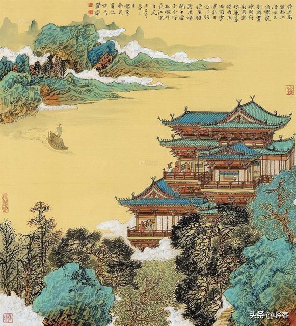 陆机才多岂自保:《滕王阁序》中“请洒潘江，各倾陆海云尔”潘江陆海各指什么？
