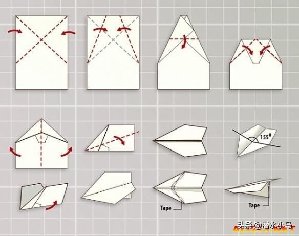 能飞一万米的纸飞机怎么折，怎样折打破吉尼斯世界纪录的纸飞机