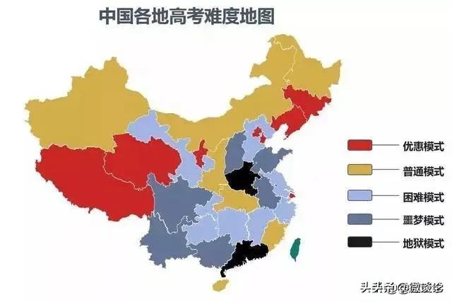 全国考卷,湖北黄冈和江苏谁更难？