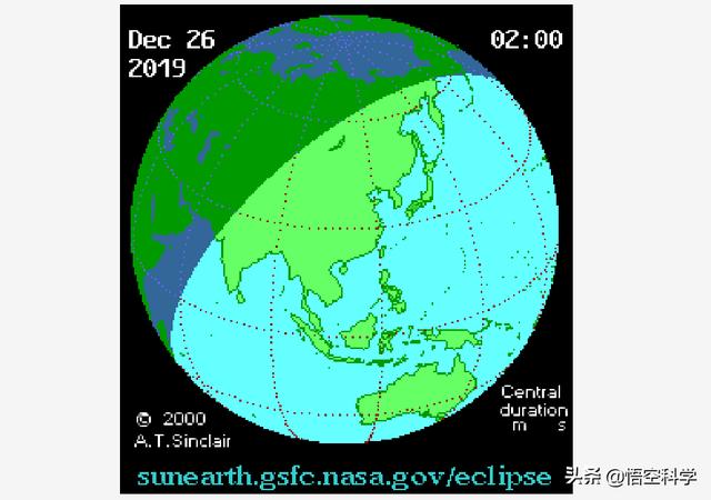 2021年天文奇观，12月26有日环食天文奇观，是不是每个地方的人都能看到呢