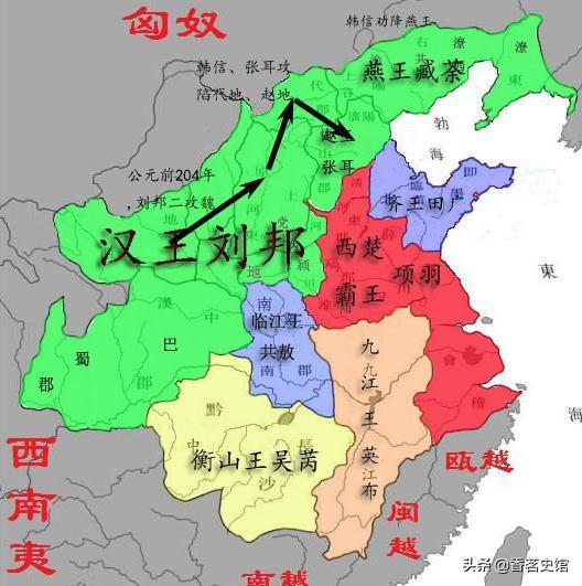 刘邦是如何夺取天下的？