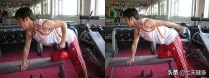 万茜举起受伤手臂:手臂上部拜拜肉突出，如下图，该怎样锻炼瘦手臂？
