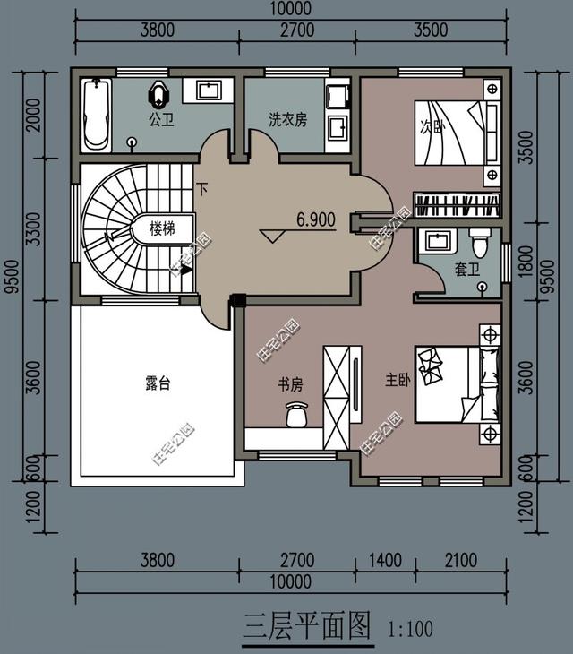 农村建房有一个好处,就是可以完全按照自己的喜好和需求来设计和建造.