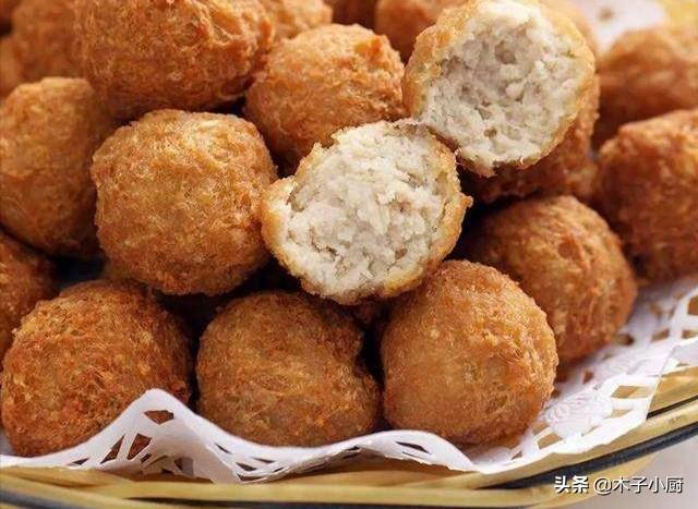 炸肉圆子怎么做才能外酥里嫩