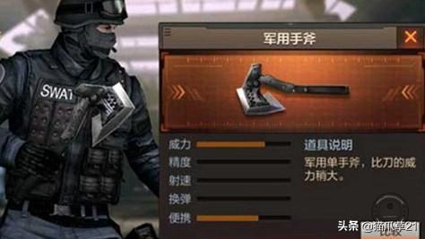 cfm军用手斧碎片哪里搞？