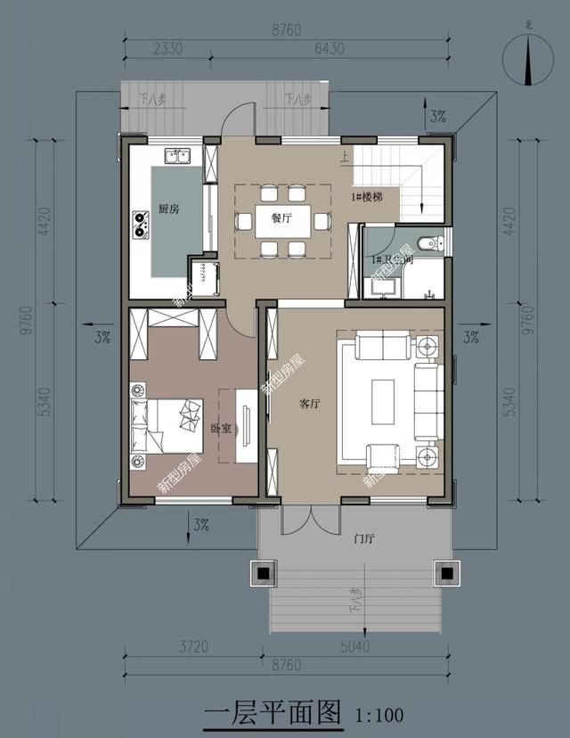 2022年占地90平米的二层小楼应该怎样设计比较好？