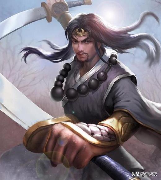 董澄是河北田虎势力武将,使一口三十斤重泼风刀.