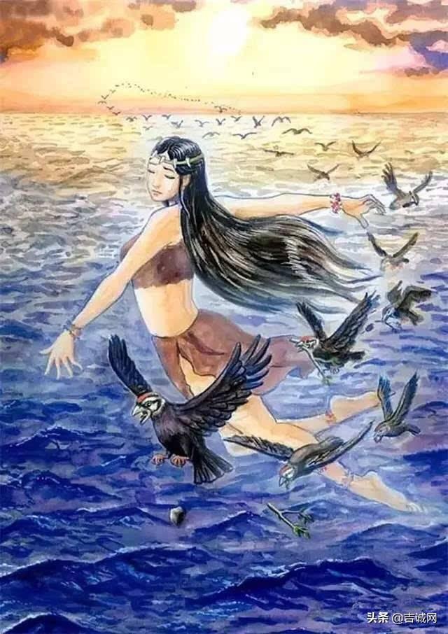 精卫是谁的女儿:精卫填海的故乡是哪里？讲述了怎样一个神话传说？