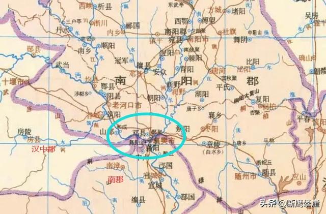 诸葛亮是军事家,是否分不清南阳郡、义阳郡、南乡郡和襄阳郡？