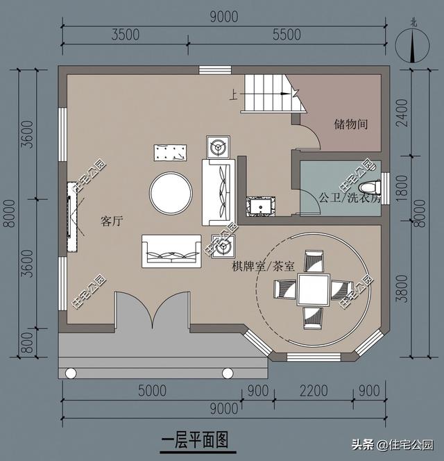 三层农村住宅设计图(普通三层楼房设计图农村)