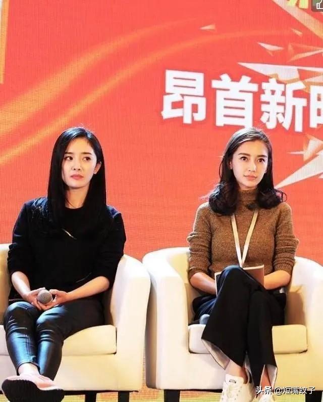 杨颖的老公是谁图片:人气明星杨幂和Angelababy谁唱歌好听？