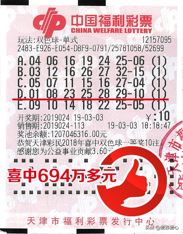 双色球一等奖6注,7个人同一个一等奖号码,这种情况怎么解释？