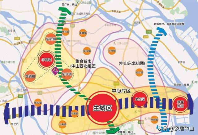 顺德105国道灵异事件:中山市的北部几个镇区的交通有什么问题？为什么堵车这么严重？