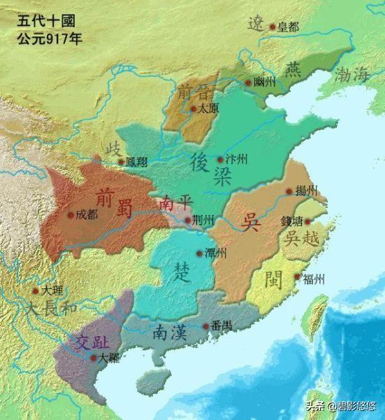 五代十国历史:五代十国有哪些国家，历史上宋朝是如何统一的？