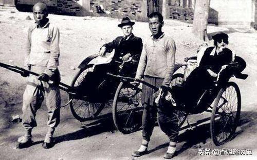 民国黄包车夫：靠体力活吃饭，一般都能活不过几岁？