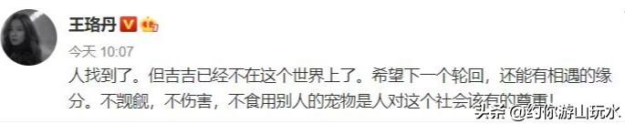 王珞丹领养瓢哥:王珞丹连发两条“找鸭”微博冲上热搜，关于这件事你怎么看