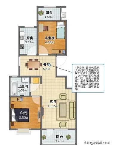 开门就对着客厅，要装个小屏风或者隔断吗