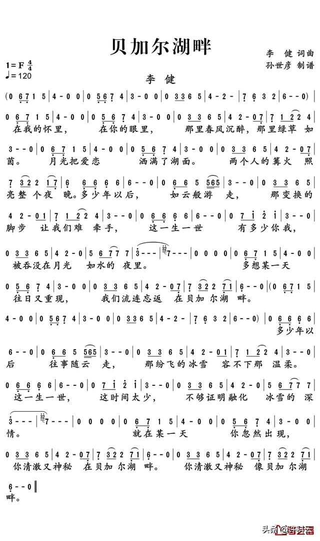 贝加尔湖畔的碧玉之灵,李健的《贝加尔湖》中用了几种乐器？