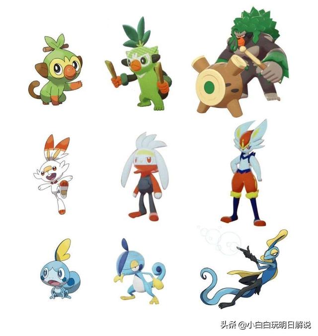 精灵宝可梦剑盾,御三家哪个好？为何？