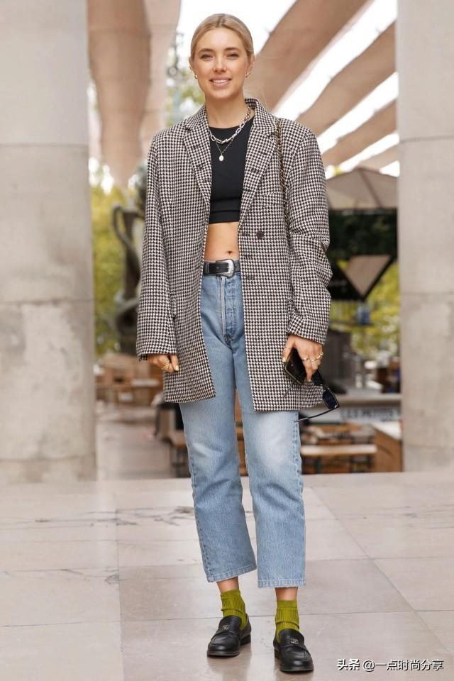 女生不喜欢穿高跟鞋，那么穿西装鞋子要怎么搭配？插图43