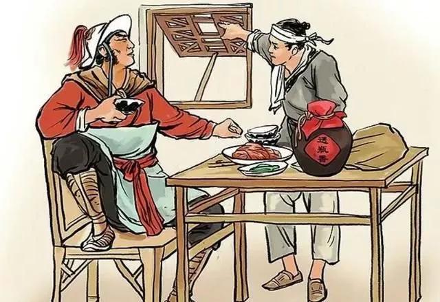 打虎前,武松吃了四斤熟牛肉.不是两斤.