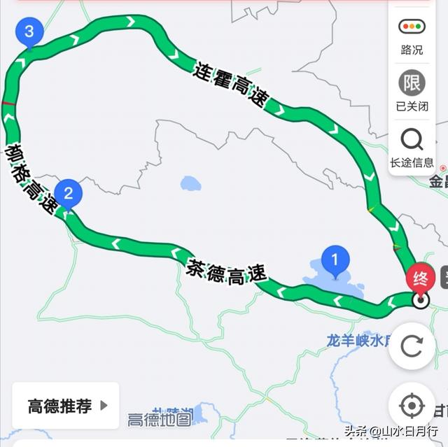 青海大环线自由行，有什么路线图推荐？