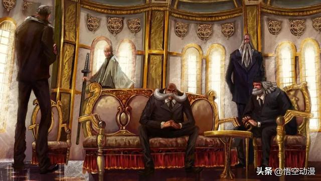 海贼王里，五老星的实力得有多恐怖呢？插图8