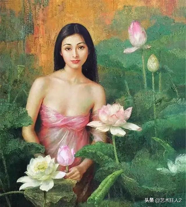 黛安的自画像:人体油画和人体素描在你眼里哪个更有艺术性？