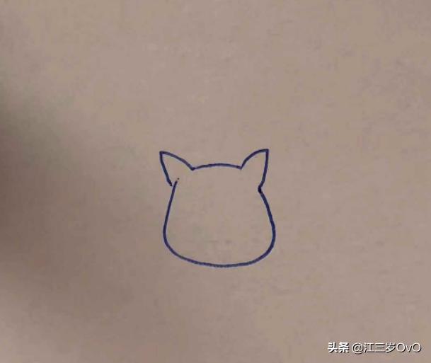 怎样画可爱的猫咪图片:怎么画小猫简笔画；小猫简单又可爱的画法？