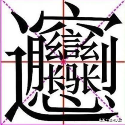 筆畫最多的漢字是什麼字