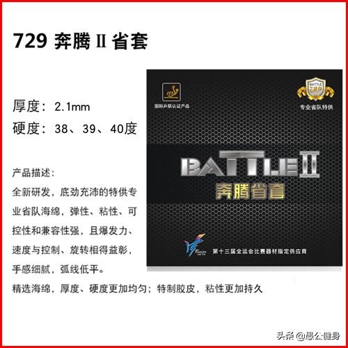 千元以内的乒乓球直拍，适合中年人体力的，性价比高一些的有哪些选择？插图9