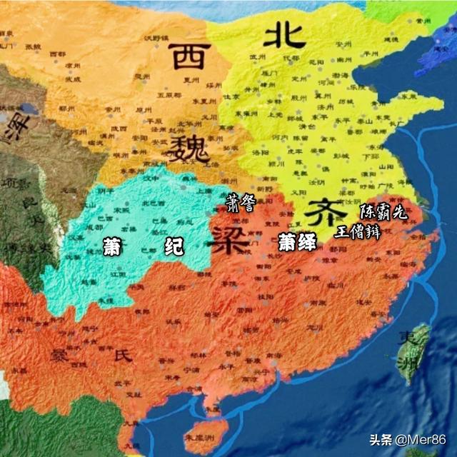 宋明帝:南朝宋齐梁地盘很大，为何到了陈朝变得很小？