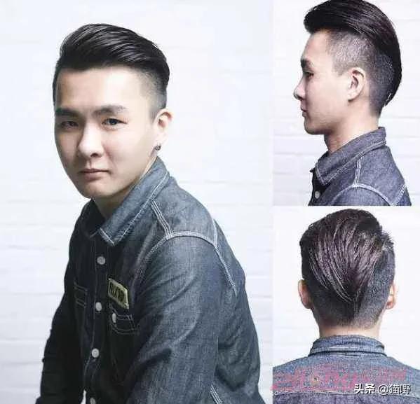 大背头怎么弄,男生大背头两侧怎么叫发型师弄？