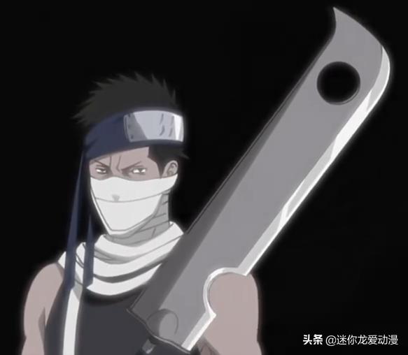 忍刀七人众上一代桃地再不斩,"斩首大刀"的主人 林檎雨由利,雷刀"牙"
