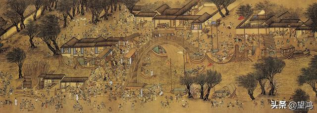 清明上河图是哪个朝代的，《清明上河图》描绘了北宋哪个皇帝执政时的景象繁荣还是衰败