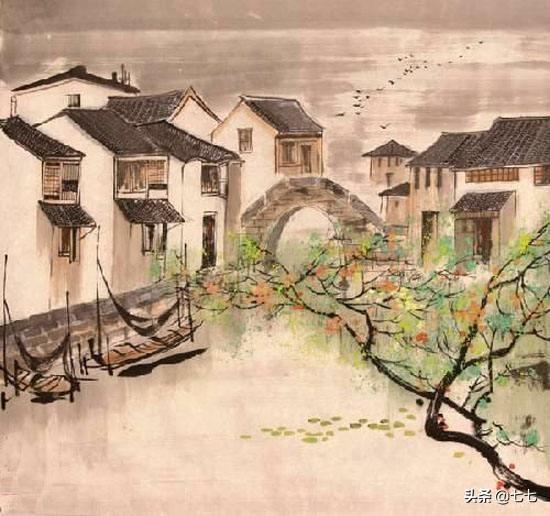 徐悲鸿简介:这一句“杏花烟雨江南”的出处？