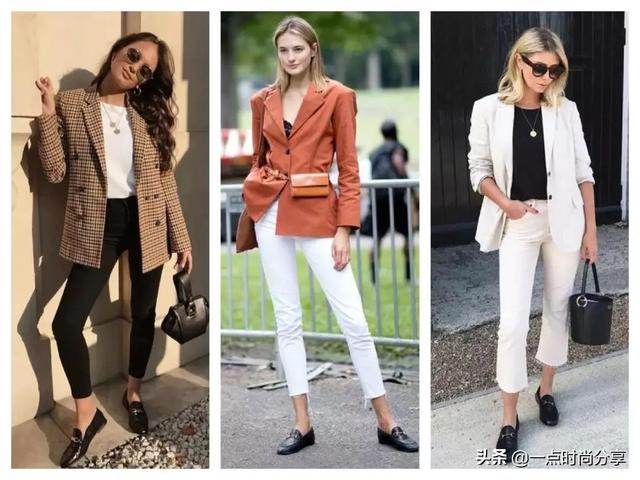 女生不喜欢穿高跟鞋，那么穿西装鞋子要怎么搭配？插图45