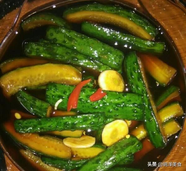 80后宝妈的自我介绍:腌老黄瓜酱菜的配方是什么