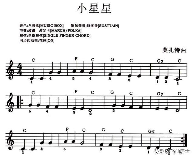 儿童电子琴22键图解图片