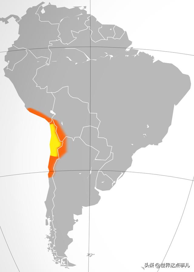 智利地图:智利是怎样成为世界最狭长的国家的？