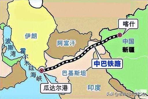 直达瓜达尔港,再从巴基斯坦埋设石油管道到中国的新疆,从而将伊朗原油